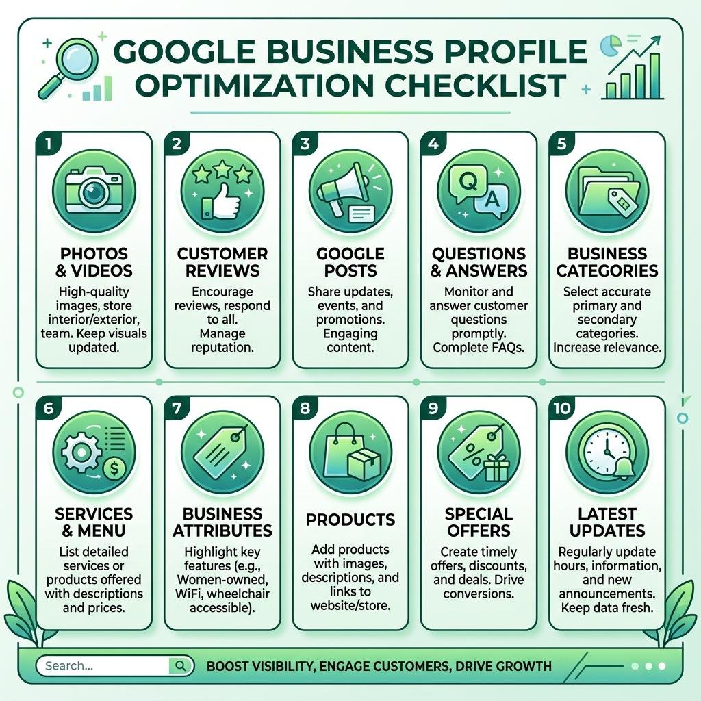 Medical Spa Google Business Profile Optimization: Complete 2026 Guide 6 Infographic