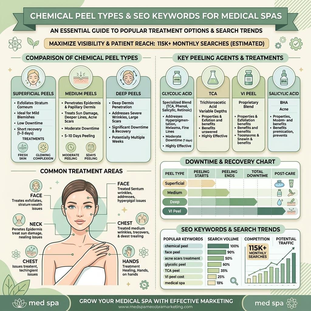 Chemical Peel & Facial SEO: Ranking for Skin Rejuvenation Treatments 6 Infographic
