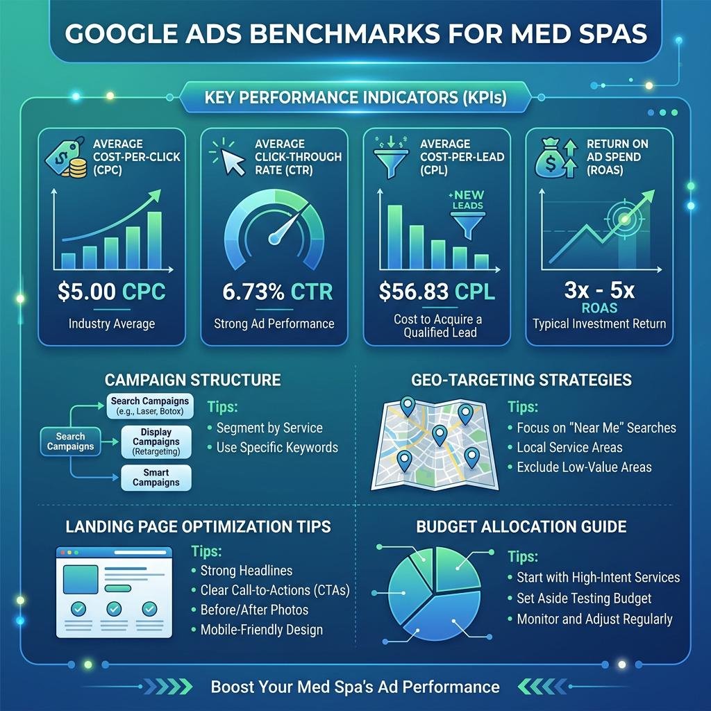 Google Ads for Med Spas: PPC Strategy for Botox, Fillers & Laser Keywords 6 Infographic