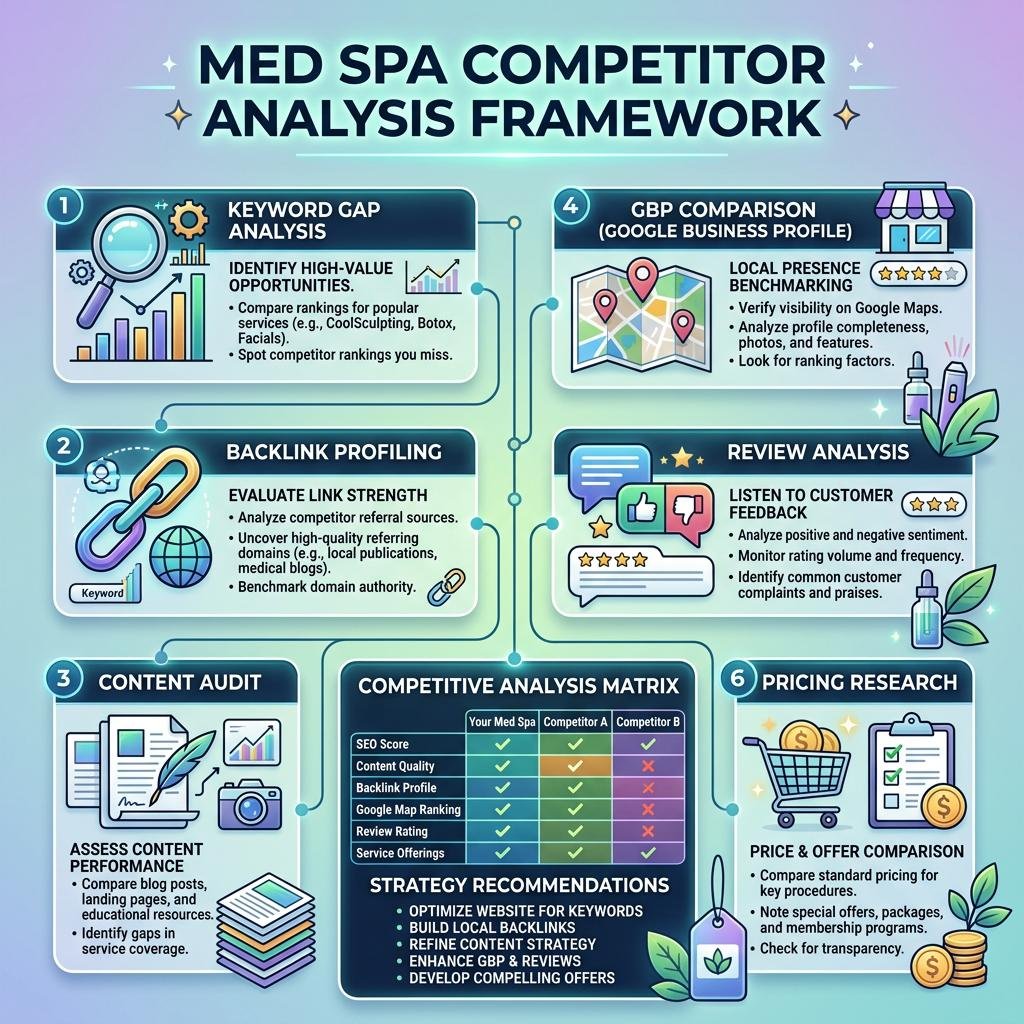 Med Spa Competitor Analysis: How to Outrank Other Practices in Your City 5 Infographic - Post 35