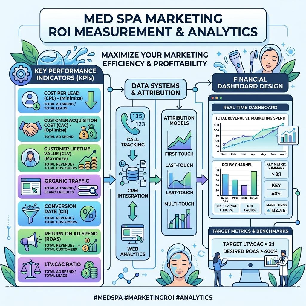 Med Spa Marketing ROI: Measuring What Actually Drives Revenue 5 Infographic